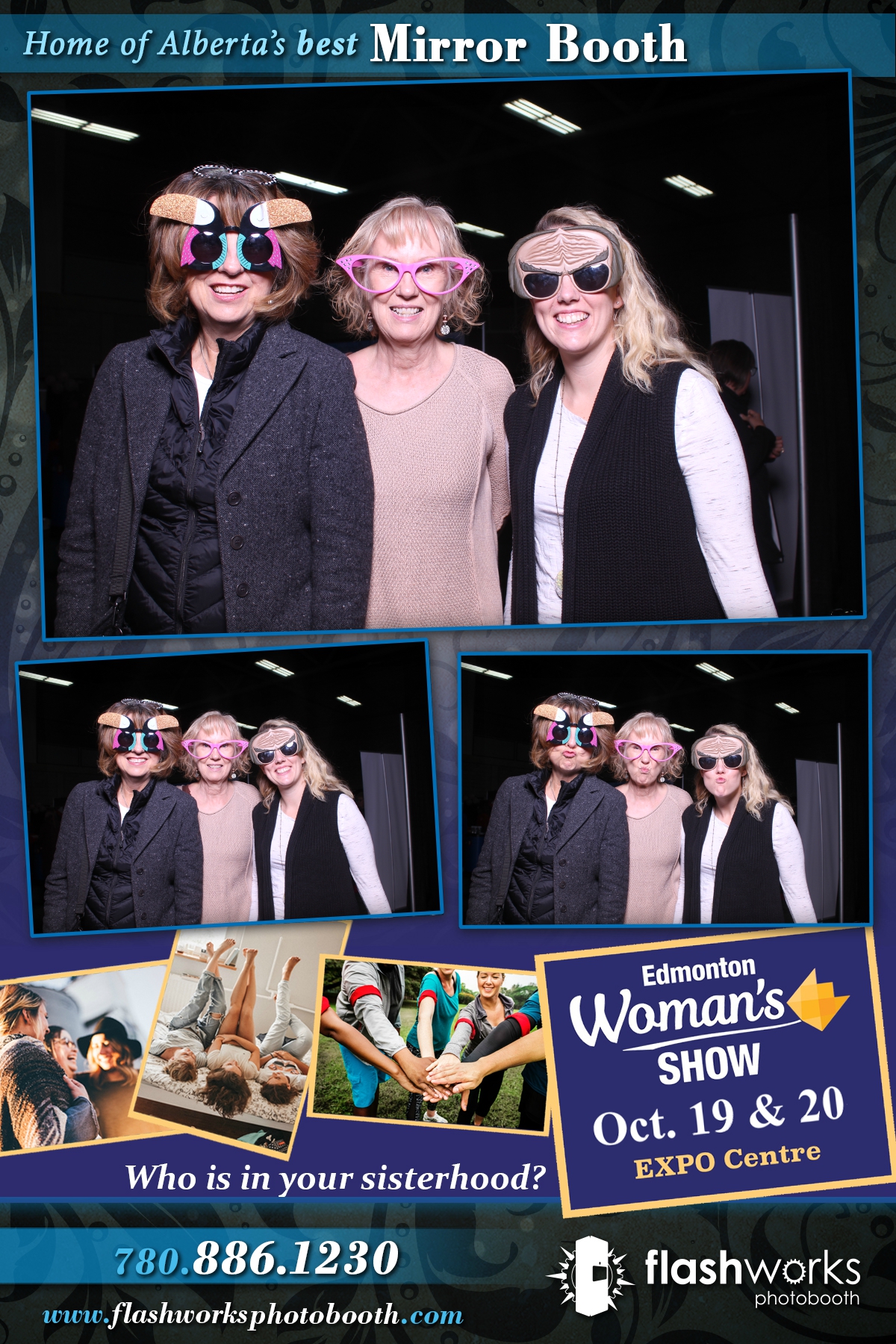 Fall Edmonton Woman's Show | View more photos from the event at gallery.flashworksphotobooth.com/u/FlashworksPhotoboothInc/Fall-Edmonton-Womans-Show-0